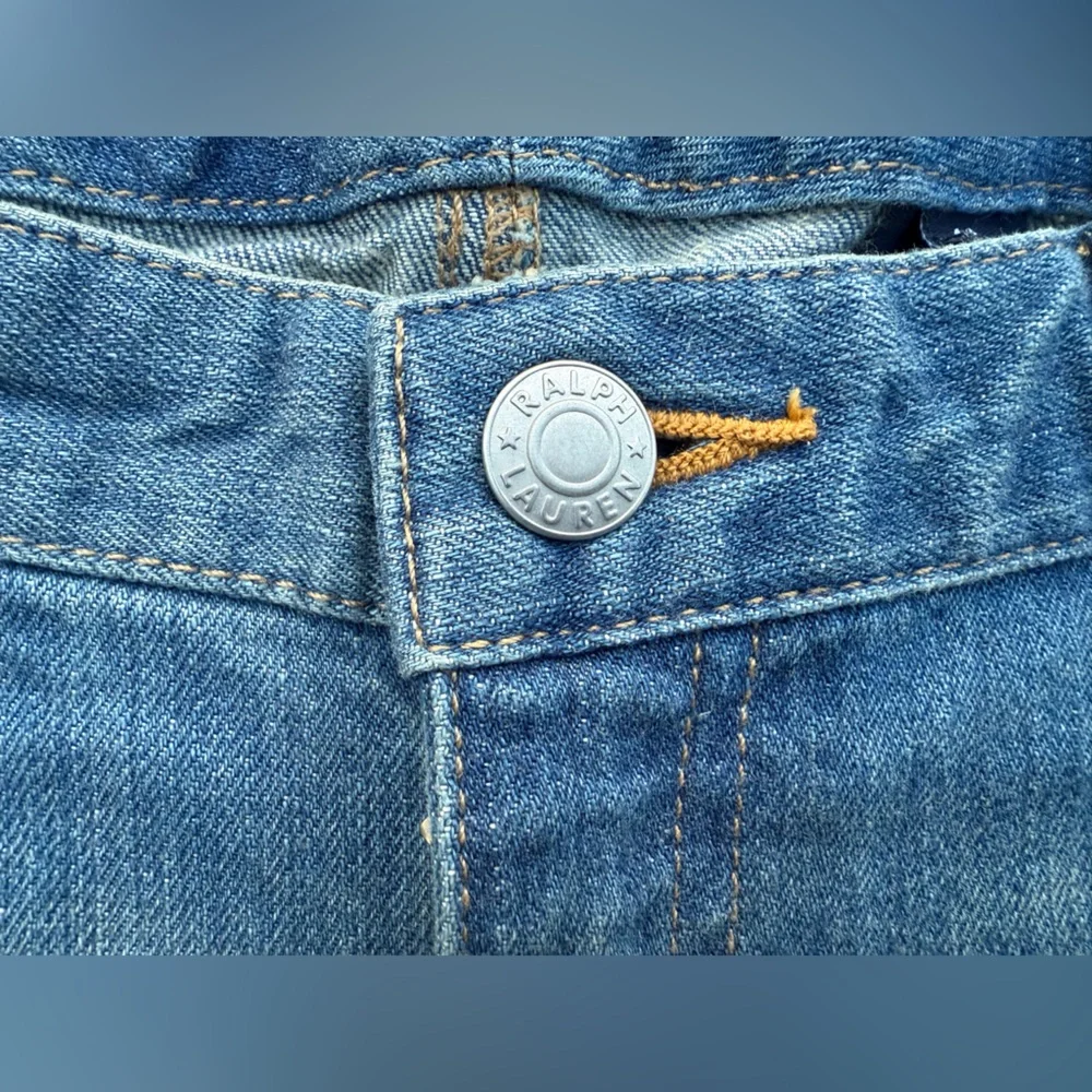 Ralph Lauren Kids Straight Leg Denim Jeans Blue Girls Size 12